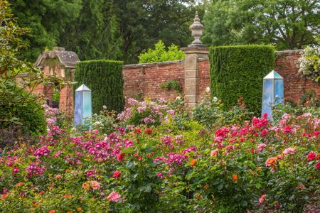The gardens of Highnam Court