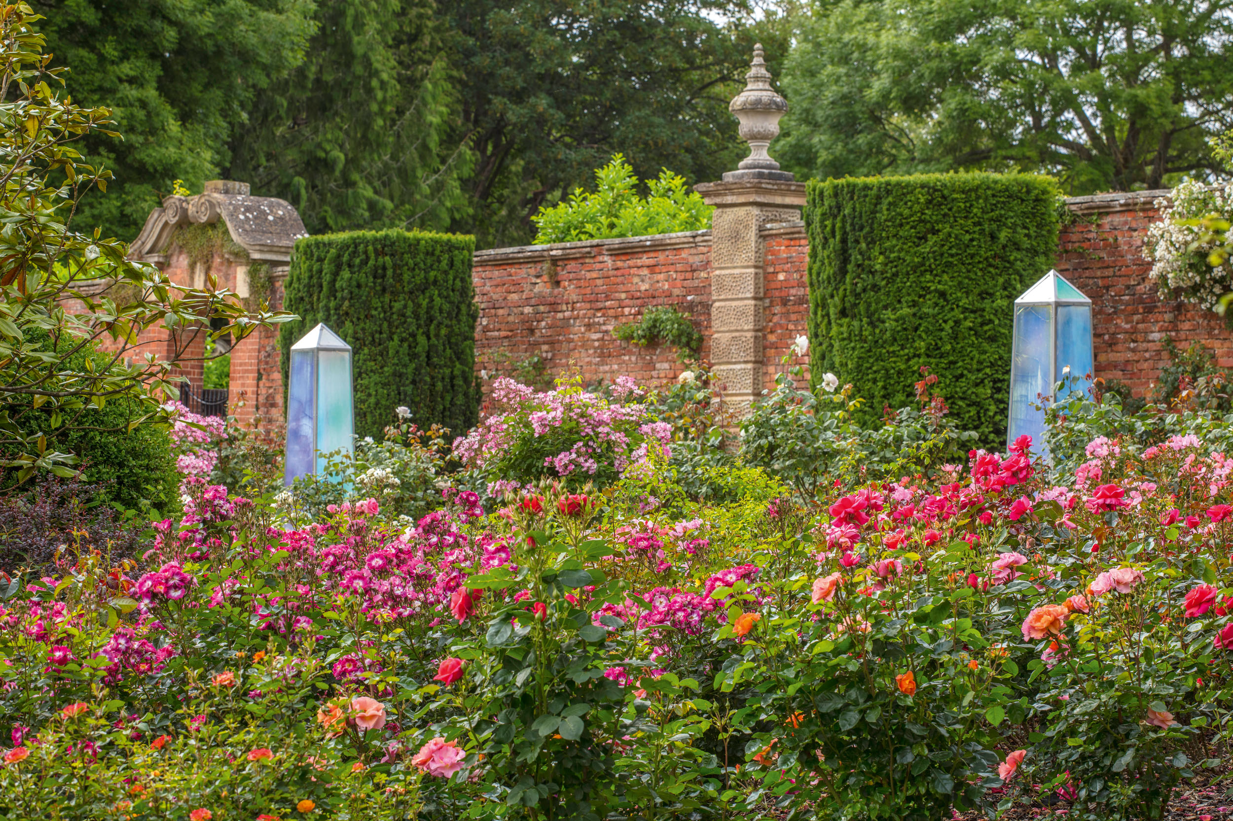 The gardens of Highnam Court