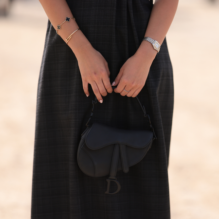 Fashion week attendees wear luxury watches 