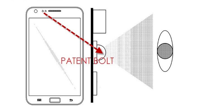 Samsung Galaxy S5 eye scanner