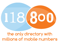 The new mobile phone directory from 118 800