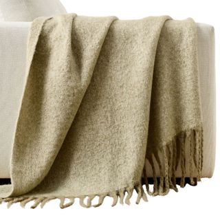 Hayes Faux Mohair Throw Blanket