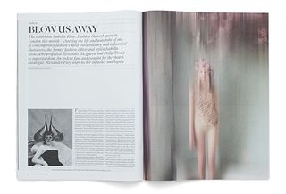 Master of restraint Matt Willey demonstrates great use of type and white space in this beautiful spread for The Independent Magazine