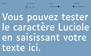 10 new free sans serif fonts: Luciole