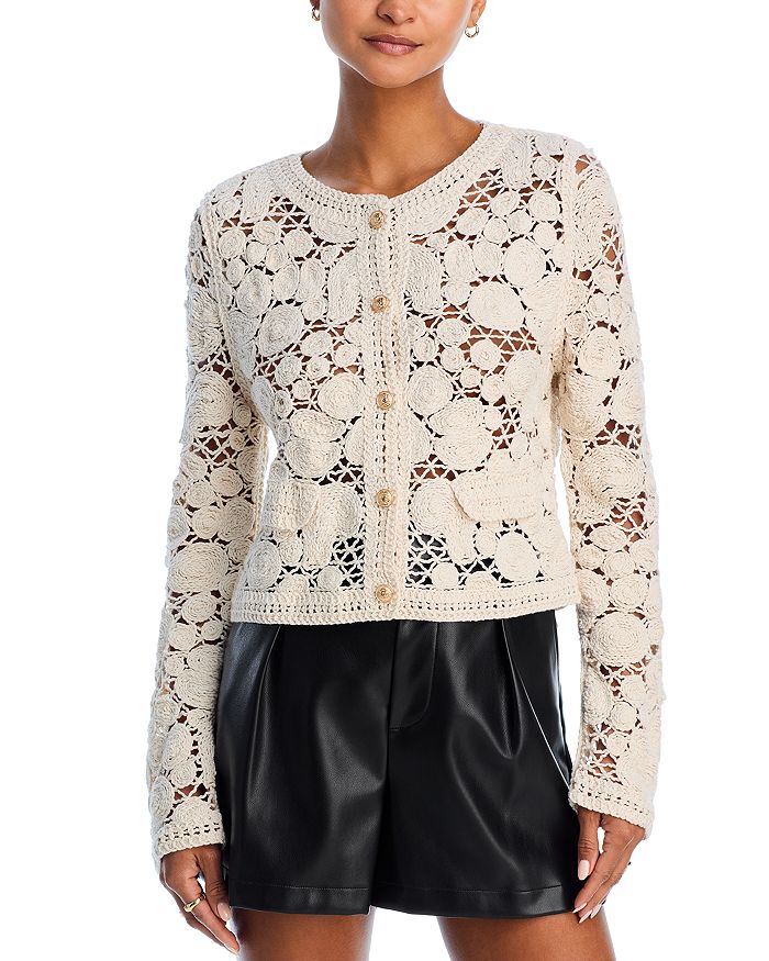Rohini Crocheted Cardigan
