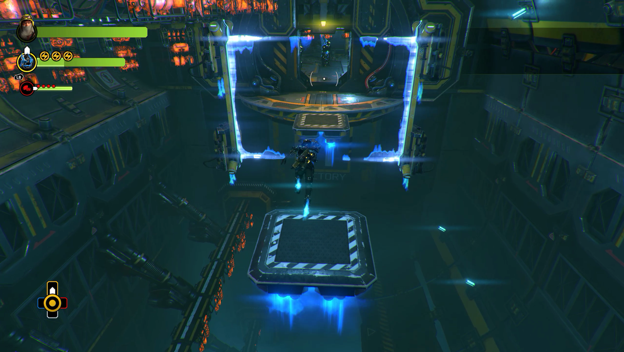 Platforming is fun, if a bit boring to look at.
