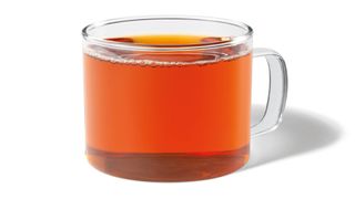 Short glass mug of Starbucks Jasmine Pearls Tea