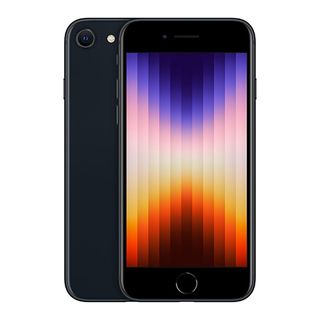 Apple iPhone SE 2022 phone in black