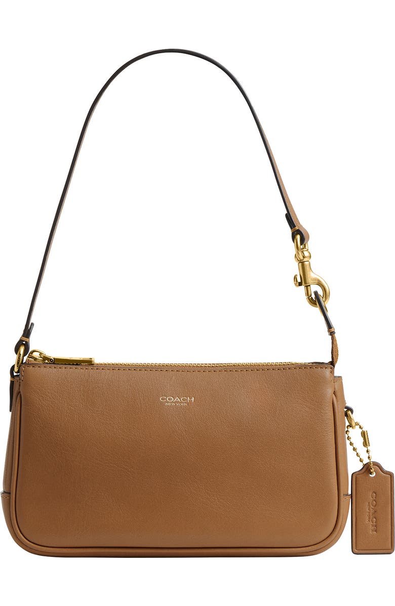 Plaza 18 Natural Grain Leather Shoulder Bag