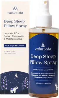 5. Calmveda Deep Sleep Pillow Spray$24.99now $14.99 at Amazon
