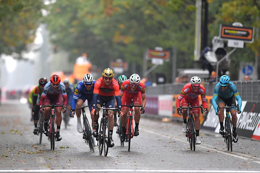 Sonny Colbrelli (Bahrain-Merida) wins Gran Piemonte 2018