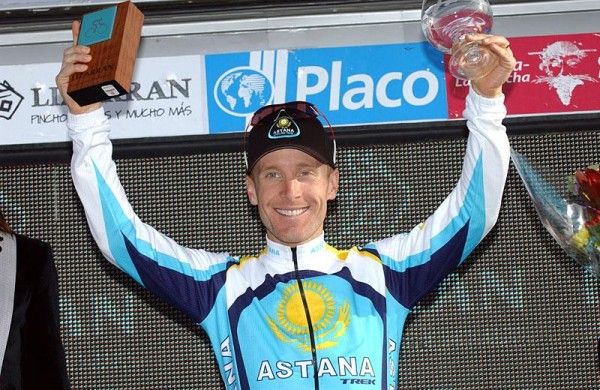 Levi Leipheimer (Astana) took the stage win, his second of the Vuelta.