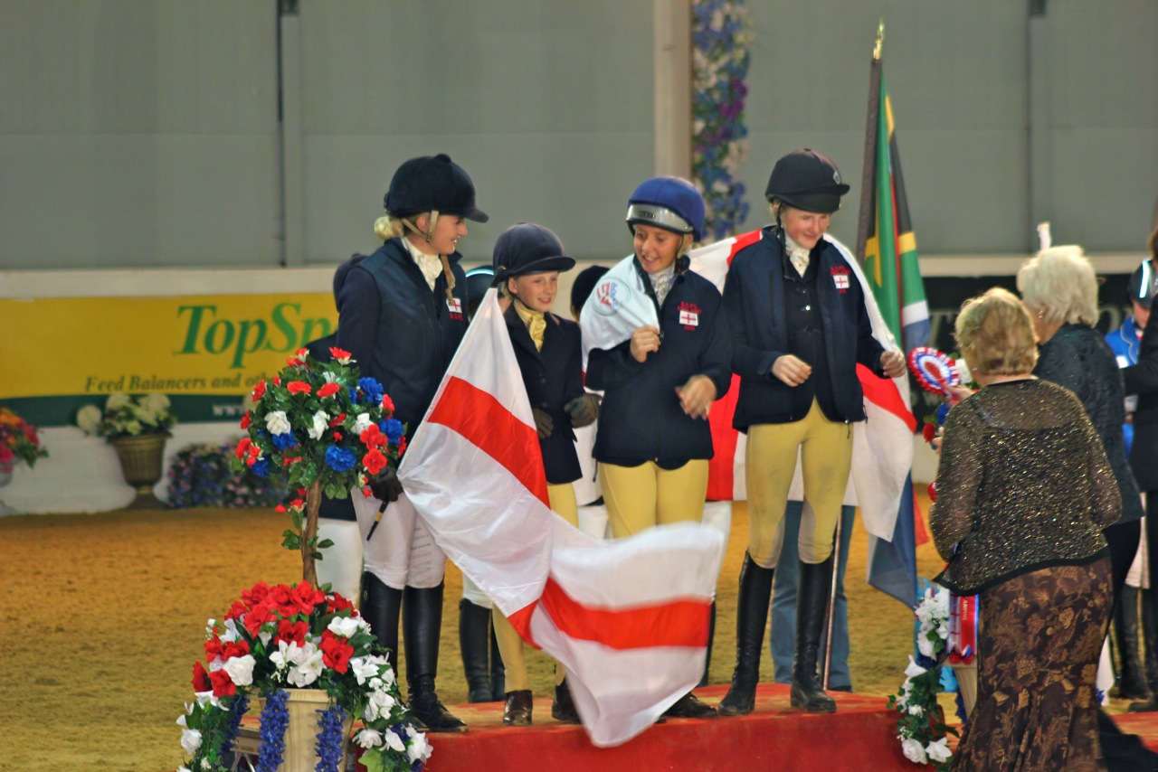 2015's England Team Blonde at the BSPS Summer Champs for the International team event - Alice Barnes, Susie Eddis, Heidi Coy and me. Alice and I are both on this year's team again