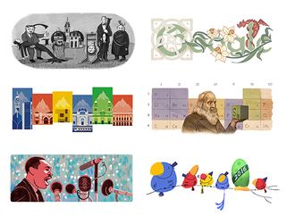 Google doodles raise awareness of historical moments