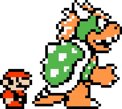 The ever-changing sizes of Mario and Bowser | GamesRadar+