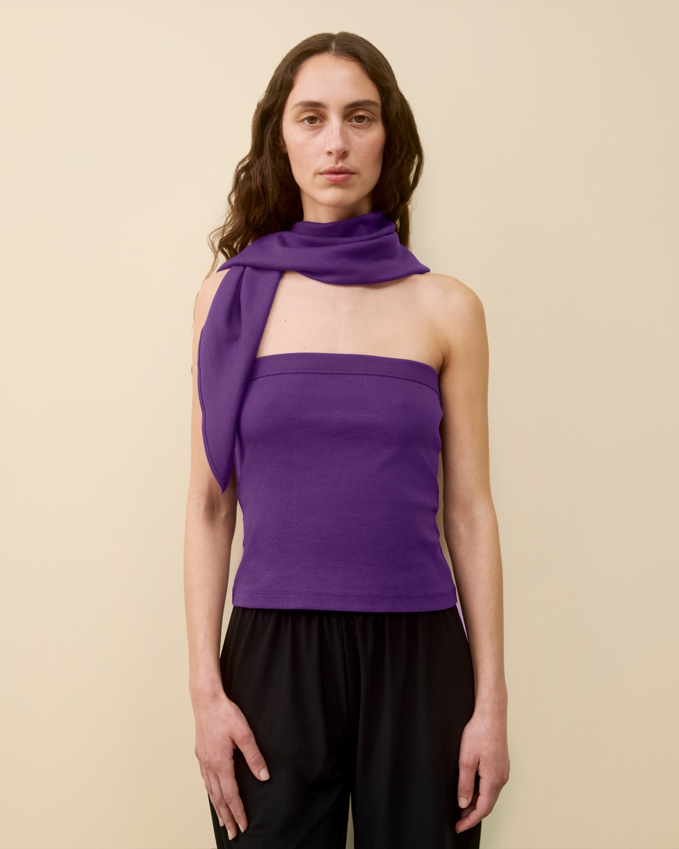 Flore Scarf | Purple - Purple / One Size