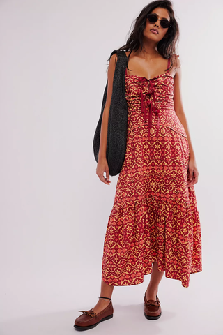 Palma Printed Midi Dress