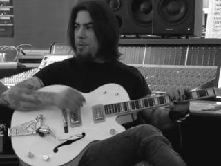 Jane's Addiction guitarist Dave Navarro with a really nice Gretsch