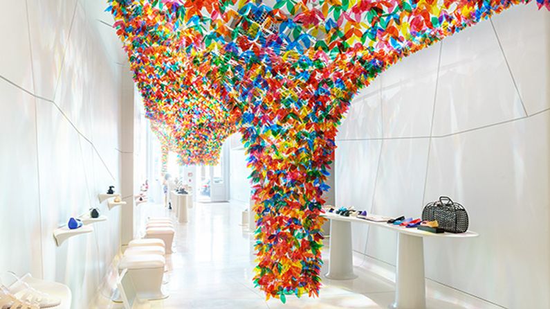 Huge art installation is a floral triumph | Creative Bloq