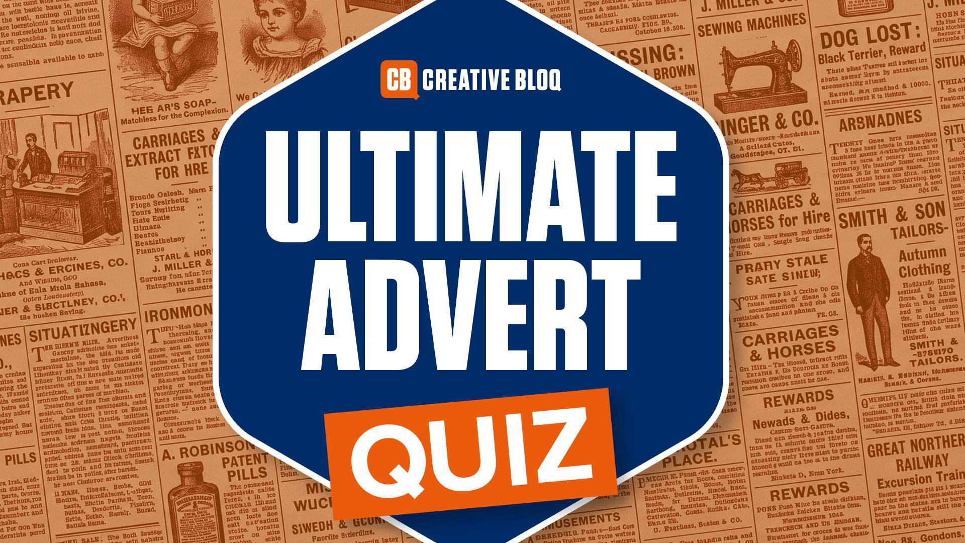 ultimate advert quiz with orange background