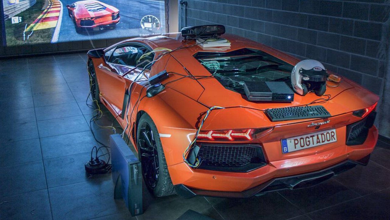 Man uses real Lamborghini to play Forza Motorsport 7 | Windows Central
