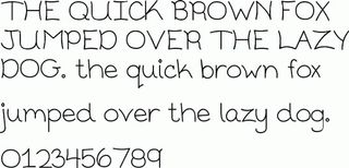 Fun font CK Tween