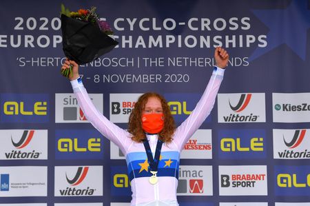 Puck Pieterse (Netherlands) wins under-23 women's title at UEC Cyclo-cross European Championships