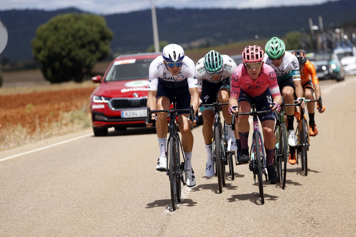 Vuelta a Burgos 2021 - 43rd Edition - 5th stage - Comunero de Revenga - Lagunas de Neila 146 km - 07/08/2021 - Sep Vanmarcke (BEL - Israel Start-Up Nation) - photo Luis Angel Gomez/BettiniPhoto&Acirc;&copy;2021