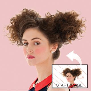 Photoshop CS6: cut out hair with Refine Edge
