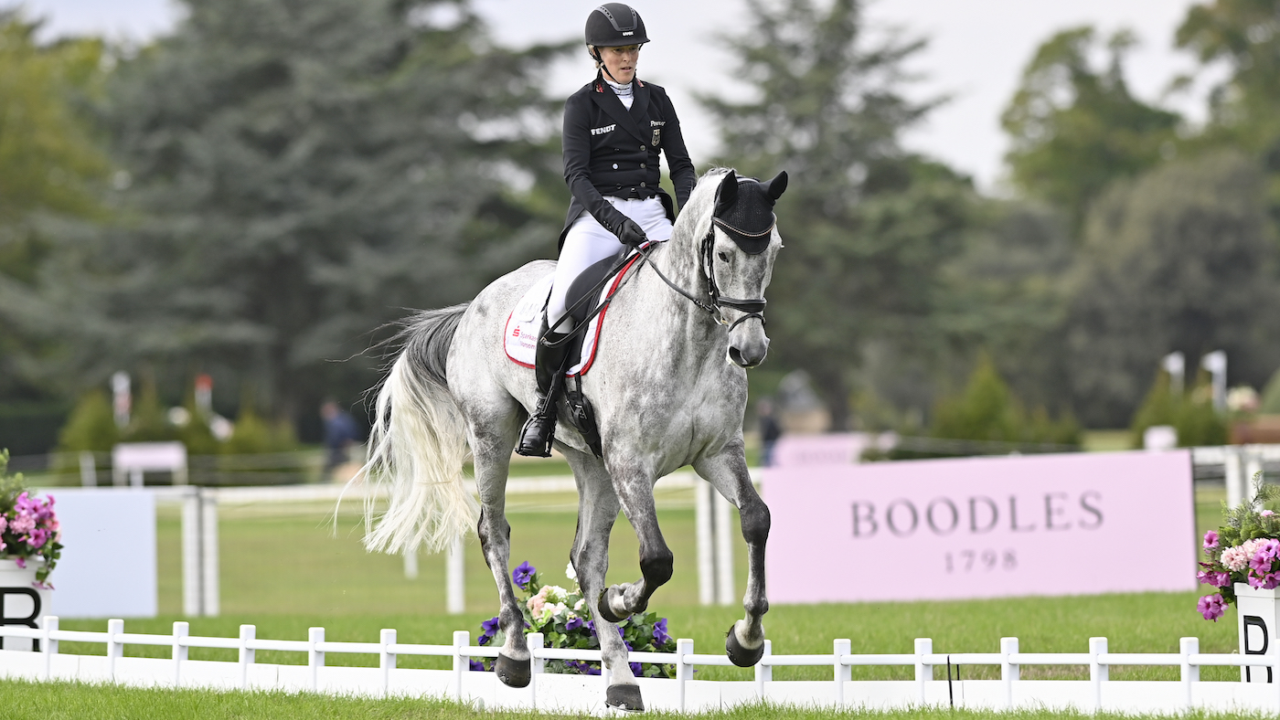 Blenheim Horse Trials dressage: Malin Hansen-Hotopp and CARLITOS QUIDDITCH K