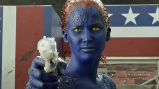 Jennifer Lawrence as Mystique in X-Men: Days of Future Past