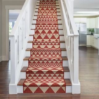 Wayfair Union Rustic Stair Runner Abrahamson Geometric Hand Woven Flatweave Area Rug