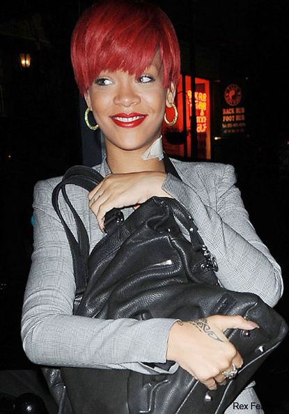 Rihanna - Rihanna debuts new tattoo - Celebrity Tattoos - Tattoo - Celebrity News - Marie Claire