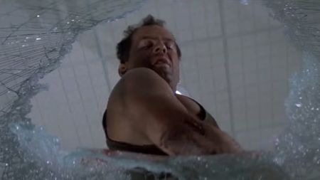 Bruce Willis in Die Hard