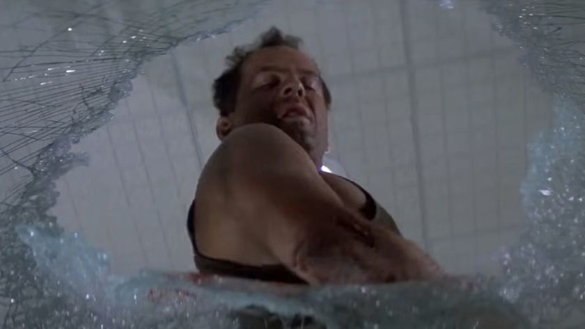 Bruce Willis in Die Hard