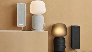 bedroom lighting tips: IKEA Symfonisk