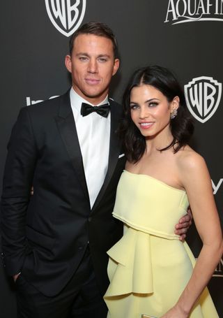 Channing Tatum & Jenna Dewan at The Golden Globes After Party 2015