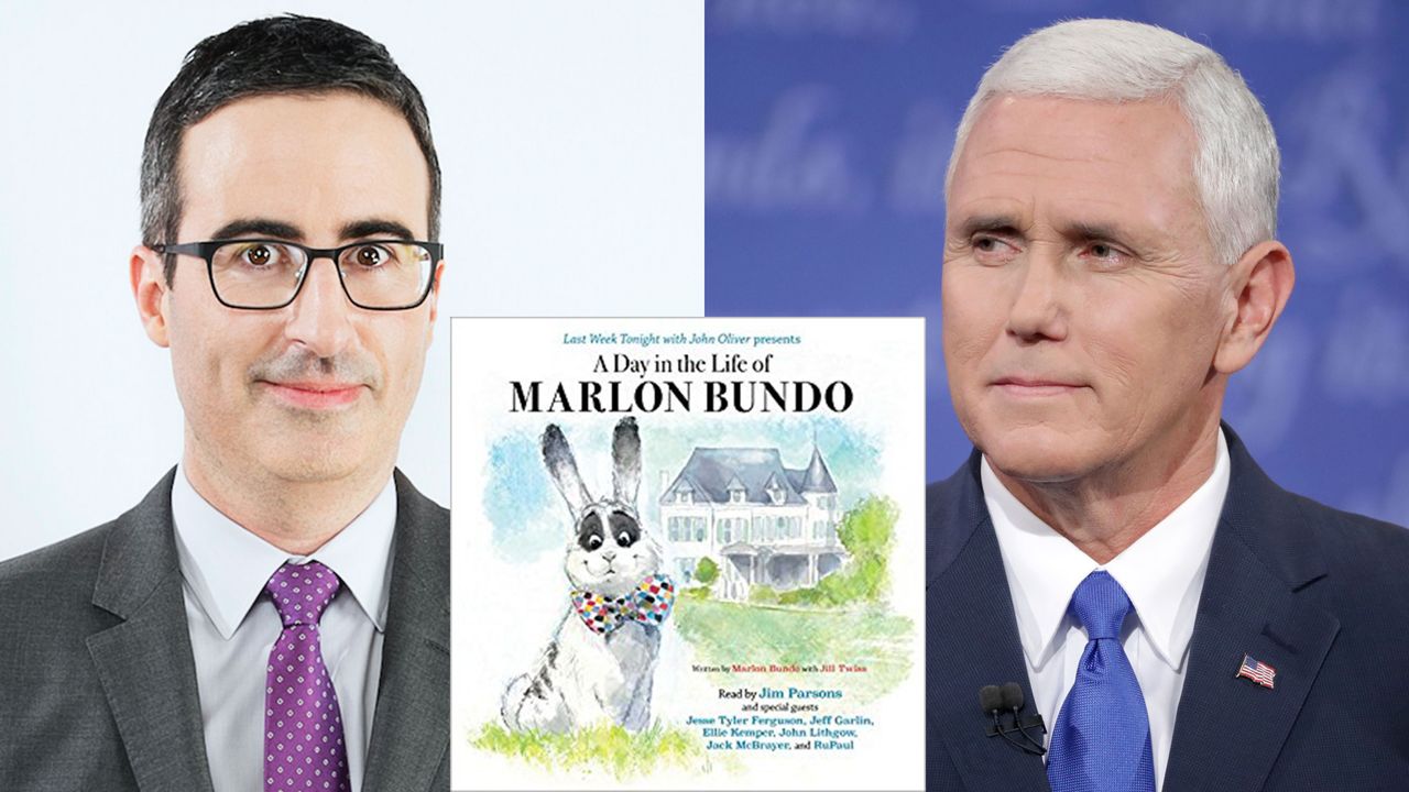 John Oliver book outsells Mike Pence Marlon Bundo