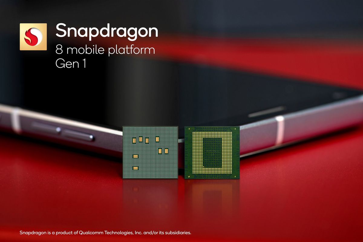 Snapdragon 8 Gen 1 Front And Back