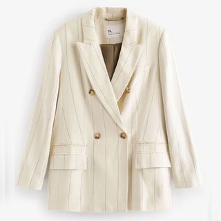 Pinstripe Blazer