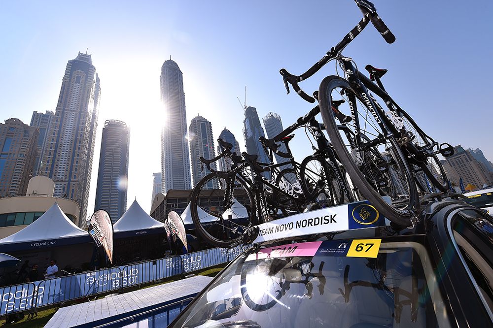 Team Novo Nordisk ready for action