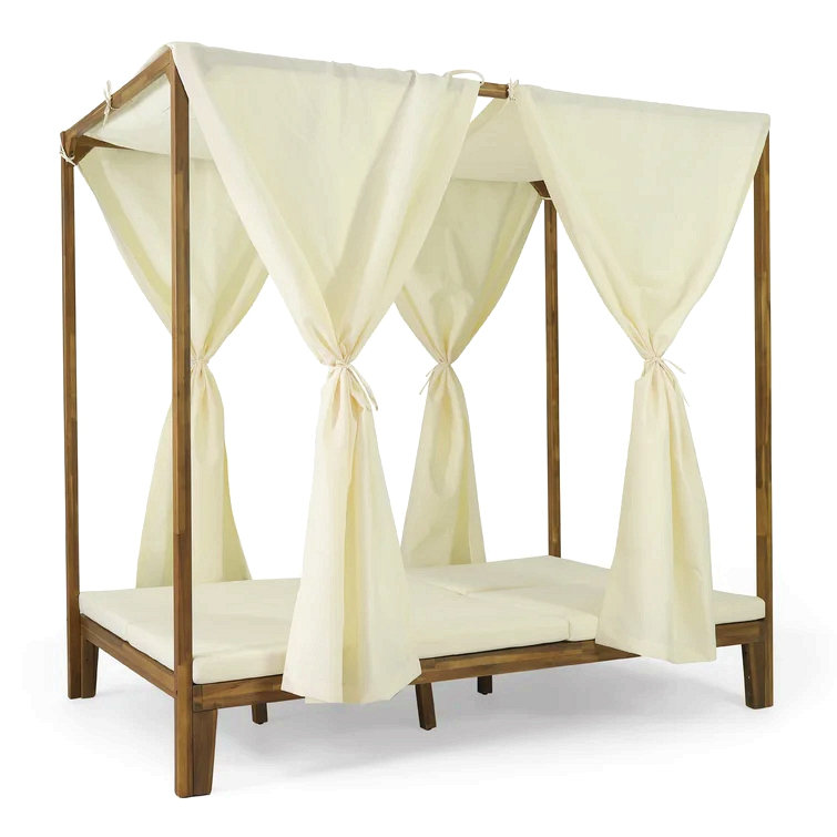 Latitude Run® Kenzie Patio Daybed Outdoor Bed | Wayfair