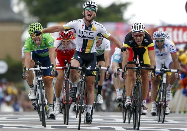 Cavendish gaspes from breath after the rising finish