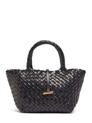 Mini Basket Leather Top Handle Bag - Little Liffner - Women | Luisaviaroma