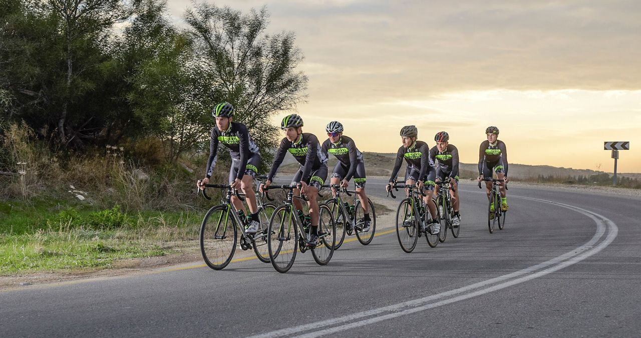 Guy Leshem, Omer Goldstein, Ido Bear, Guy Niv, Itamar Einhorn, Guy Sessler, Yam Poliak, Uri Leoncini train in Israel