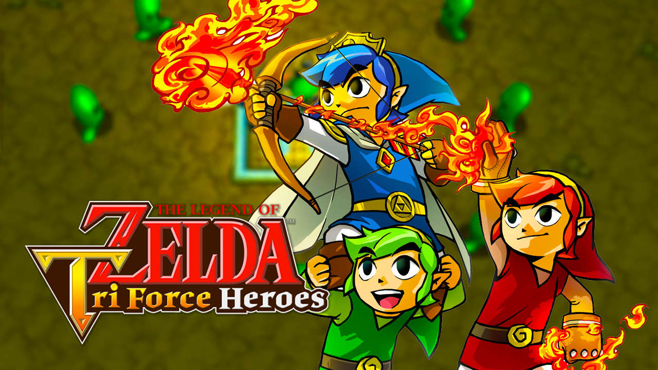 The legend of zelda store triforce heroes