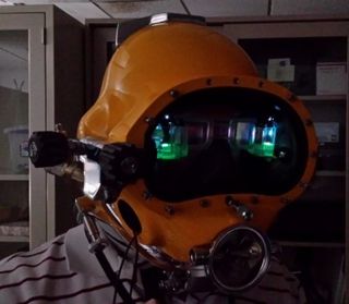 Navy diving helmet prototype