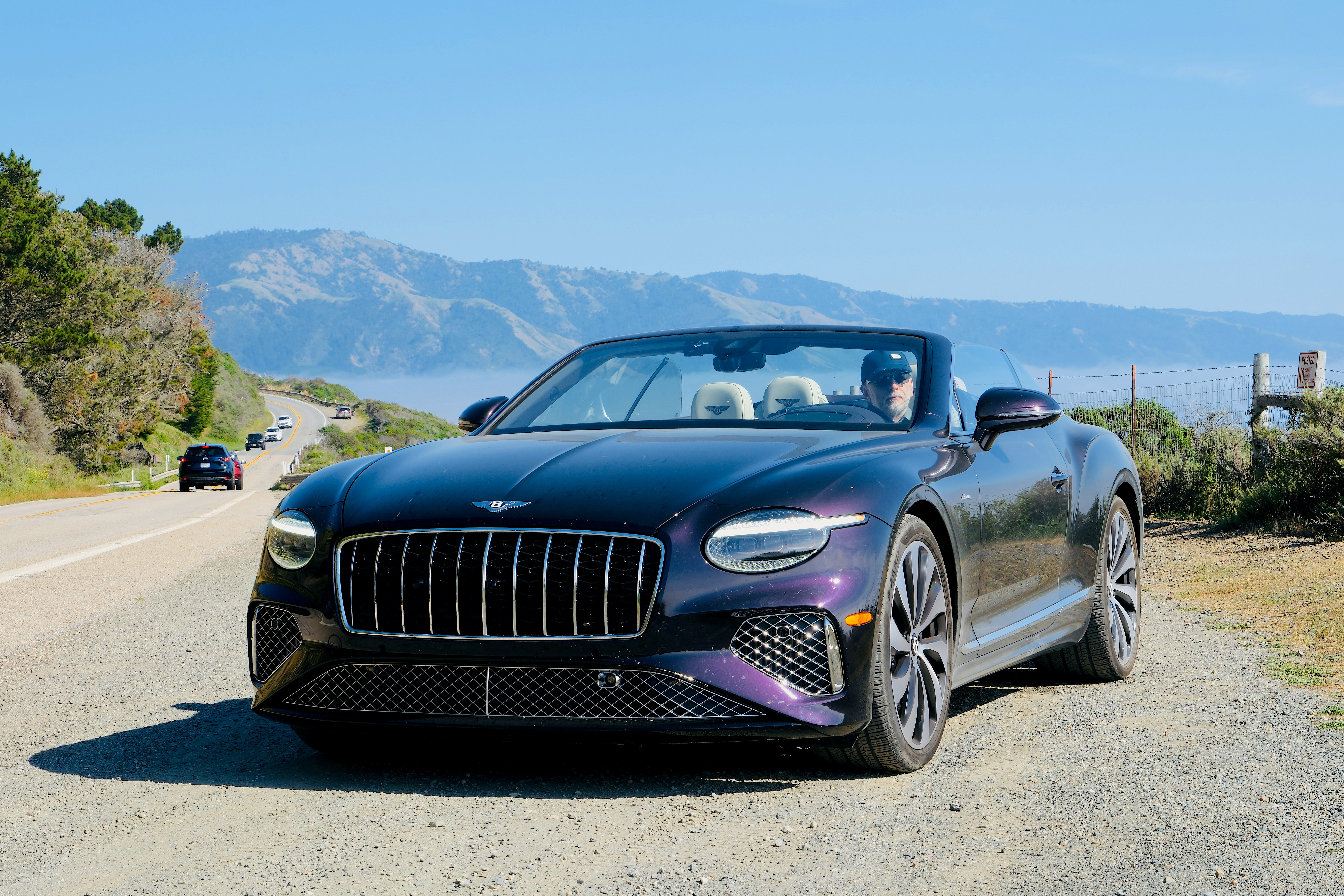 Images of the Bentley Continental GTC in California