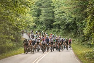 Image from a race in the Belgian Waffle Ride series last year, at North Carolina
