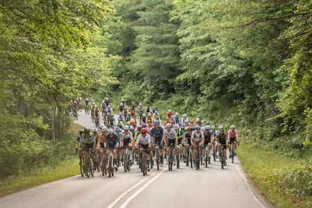 Image from a race in the Belgian Waffle Ride series last year, at North Carolina